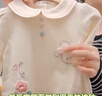 戴維貝拉（DAVE＆BELLA）兒童針織裙2025秋裝新款女寶寶連衣裙甜美女童裙子小童公主裙童裙 米色【現(xiàn)貨】 110 cm（建議身高100-110cm） 曬單實(shí)拍圖