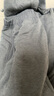 優(yōu)衣庫男裝女裝HEATTECH仿羊羔絨運動(dòng)長(cháng)褲保暖抓絨加絨褲子469966 07 青灰色 4XL /185/120C 曬單實(shí)拍圖
