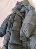 羽物羽絨服冬季新品400克95白鵝絨加厚加長冒汗系列-30度外套女VL2201 黑色 L 曬單實拍圖