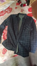YOOOURTHING加絨加厚保暖襯衫男士秋冬休閑百搭格子中老年內搭襯衣男上衣外套 9906 2XL 【建議120-150斤】 曬單實(shí)拍圖