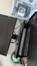 凡宇實木轉角電腦桌臥室家用臺式書桌書架一體雙人電競桌拐角辦公桌子 書架洞洞板【25MM】黑色右轉 180*120*74cm 曬單實拍圖