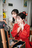 枝己秀禾服2025新款新中式新娘嫁衣國風結婚禮服婚服喜服敬酒服龍鳳褂 MF014 L 曬單實拍圖