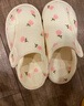 愛(ài)寶適月子鞋春秋冬孕產(chǎn)婦加厚軟底鞋包跟拖鞋家居鞋可外穿40-41碼 M421 曬單實(shí)拍圖