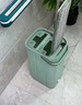 五月花平板拖把38CM2塊布刮刮桶家用一拖凈吸水拖把免手洗墩布神器 曬單實(shí)拍圖