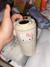 幫安居Kitty貓智能測溫咖啡杯新款316不銹鋼保溫杯ins高顏值便攜水杯女 超級保溫奶白色【420ml】贈送主圖杯貼 曬單實(shí)拍圖
