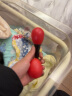 欧麦尔 婴儿玩具0-1岁3-6-9个月宝宝早教新生儿追视觉拨浪鼓手摇铃铛沙锤黑白红球儿童握抓训练玩具 实拍图
