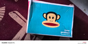 大嘴猴（paul frank）童鞋2025春秋新款兒童帆布鞋男童中幫板鞋女童休閑鞋子涂鴉寶寶鞋 黑色 29碼 曬單實(shí)拍圖