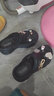 斯凱奇（SKECHERS）洞洞鞋女士秋季細閃泡泡鞋厚底外穿包頭沙灘涼拖鞋111267 曬單實(shí)拍圖