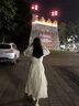閃動(dòng)少女2024春秋季新款法式長(cháng)袖連衣裙女小眾設計感溫柔風(fēng)森系超仙仙女 XS_建議7085斤 曬單實(shí)拍圖