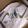 耐克（NIKE）aj男鞋Air Jordan Legacy 312冬季新款aj312男子運動鞋休閑籃球鞋 HF0745-131 白綠灰 43 曬單實拍圖