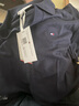 TOMMY HILFIGER【萊賽爾微彈】夏季女休閑通勤V領(lǐng)顯瘦針織POLO連衣裙42535 藏青色DW5 M 曬單實(shí)拍圖