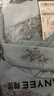 顏域水墨印花連衣裙女裝2024新款夏裝綠色背心裙中長(cháng)款圓領(lǐng)裙子女 綠花 XL/42 曬單實(shí)拍圖