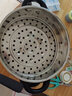 多星山東多星鍋蒸籠正品多星原廠(chǎng)電鍋竹子籠不銹鋼竹篦蒸籠電蒸鍋配件 28cm定制不銹鋼蒸籠 曬單實(shí)拍圖