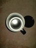 膳魔師（THERMOS） 不銹鋼時(shí)尚簡(jiǎn)約帶蓋牛奶咖啡杯辦公水杯把手杯可團購定制刻字JDG TCDG-451-黑色 440ml 曬單實(shí)拍圖