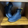 Jeep吉普馬丁靴男春季新款高幫潮流機車(chē)靴英倫風(fēng)皮靴戶(hù)外休閑工裝靴男 機車(chē)黑 【標準皮鞋碼】 41 曬單實(shí)拍圖