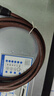 秋葉原（CHOSEAL）3G-SDI線 sdi數(shù)字高清線 BNC線75歐監(jiān)控?cái)z像機(jī)大屏同軸射頻信號(hào)線 深藍(lán)色 100米 曬單實(shí)拍圖