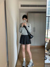DXOT灰色毛衣外搭開衫外套女早秋裝2025新款針織衫設(shè)計(jì)感小眾短款上衣 上衣 M 45-55kg 曬單實(shí)拍圖