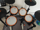 美得理（MEDELI）魔鯊電子鼓專(zhuān)業(yè)電鼓網(wǎng)面鼓盤(pán)兒童初學(xué)者考級演出智能電鼓 MZ528 5鼓 4镲 MZ528+AP66音箱丨橙 曬單實(shí)拍圖