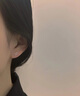 老鳳祥s925銀耳釘女氣質(zhì)高級感時(shí)尚飾品耳飾紀(jì)念日生日禮物送女友老婆 s925銀*靈蝶精靈耳釘*代寫賀卡 曬單實(shí)拍圖