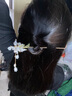 湘公主玉蘭花發(fā)簪古風簪子漢服頭飾發(fā)飾流蘇發(fā)釵步搖玉簪三八婦女節(jié)禮物 世代簪纓：雙簪玲花【發(fā)簪】 曬單實拍圖