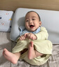 素羽佳suyujia嬰兒睡衣夏季薄款莫代爾寶寶連體衣寬松睡袍長(zhǎng)袖空調(diào)服新生兒睡袋 淺綠色 (薄款單件)-莫代爾睡衣 80cm (建議身高73-80cm24斤內(nèi)) 曬單實(shí)拍圖