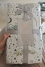 nest designs嬰兒春秋新品竹棉四層紗布被子毯子新生兒薄空調被蓋毯包被 初雪143*180cm 曬單實(shí)拍圖