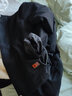 啄木鳥(niǎo)（TUCANO）棉服男厚外套男秋冬季款棉衣男士羽休閑絨服男派克服冬裝棉襖男裝 r609黑色 XL 約120-135斤 曬單實(shí)拍圖