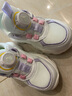 米菲童鞋女童運動(dòng)鞋2026新款春秋防滑輕便透氣百搭休閑白鞋兒童跑步鞋 白淺紫 /(革面-腳長(cháng)+1cm=鞋內長(cháng)) 31 鞋內長(cháng)20.0cm 曬單實(shí)拍圖