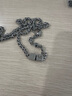 power ionics原創(chuàng)設(shè)計(jì)ins歐美時(shí)尚輕奢鈦鋼原鍺古巴項(xiàng)鏈男女情侶個(gè)性刻字禮物 5mm項(xiàng)鏈基礎(chǔ)款+2顆方珠 52厘米 曬單實(shí)拍圖
