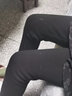 優(yōu)優(yōu)1點(diǎn)女童加絨打底褲秋冬季保暖棉褲外穿加厚女大童一體絨褲子兒童 2438黑色【冬款加絨】 150cm 曬單實(shí)拍圖