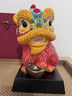 翊珗（YIXIAN）石灣公仔陶瓷醒獅擺件佛山舞獅非遺手工藝品公司開業(yè)禮品高端送人 禮盒裝【贈精美底座+閃電發(fā)貨】 曬單實拍圖