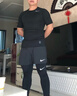 耐克（NIKE）運動(dòng)套裝男裝 秋季新跑步套裝緊身衣pro緊身服高彈籃球訓練健身服 套裝【緊身衣+緊身褲】 M/170 曬單實(shí)拍圖