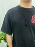 浪漫年華正品黑曜石貔貅平安扣吊墜男女款白玉髓項鏈水晶玉石情侶掛墜掛件 【黑曜石】貔貅平安扣-附證書(shū) 曬單實(shí)拍圖