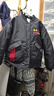 阿迪達斯 （adidas）NEO女子棒球領(lǐng)保暖運動棉衣外套 HM7484 L碼 曬單實拍圖