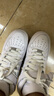 耐克（NIKE）官方NIKE AIR FORCE 1 '07 MID 女子空軍一號運動(dòng)鞋DD9625 100白色/白色/白色 37.5 曬單實(shí)拍圖