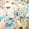 彩繪唐詩宋詞地圖套裝2張晶彩版 配套誦讀音頻 掛圖96cm*68cm高清透亮可水洗撕不爛反復擦寫 曬單實拍圖