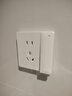 德力西（DELIXI） 開關(guān)插座面板CD821無框大板電話插座電腦插座墻壁電源插座面板 緊急呼叫 開關(guān) 曬單實(shí)拍圖