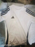 阿迪達斯（adidas）童裝春夏兒童足球運動(dòng)短袖比賽球衣男中大童吸濕快干T恤IS1033 曬單實(shí)拍圖