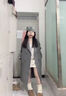 皮爾卡丹雙面羊毛呢風(fēng)衣外套女2025秋冬新款感雙排扣中長(zhǎng)呢子大衣外套女士 氣質(zhì)灰 m 曬單實(shí)拍圖