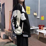 DXOT美式復(fù)古棒球服外套少女春秋2025新款初中高中學(xué)生學(xué)院風(fēng)ins潮女 黑色款 常規(guī) M 建議 90-100斤 曬單實(shí)拍圖