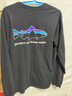 巴塔哥尼亞（Patagonia）男士混紡棉飛釣logo圓領(lǐng)長(cháng)袖T恤 HomeWater Trout 37574 BLK M 曬單實(shí)拍圖