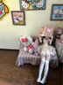 唐努烏（Tang Nu wu）Lolita十字姬 暗黑哥特doll洛麗塔掛脖連衣裙正 生成色 M 【90-115斤】 曬單實(shí)拍圖