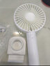 蜂翼 usb手持小風(fēng)扇迷你桌面小電風(fēng)扇辦公室強力便攜式可充電迷你小風(fēng)扇學(xué)生宿舍帶底座 1200mAh 冰川白 曬單實(shí)拍圖