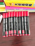 得力（deli）記號筆防水防油不掉色大頭筆粗頭工地丙烯馬克筆勾線(xiàn)筆美術(shù)專(zhuān)用油性大頭筆速干快遞水筆 紅色10支 速干防水 SK109 曬單實(shí)拍圖