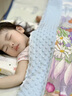 EVEBABY嬰兒安撫豆豆毯子春秋冬季新生兒寶寶蓋毯空調兒童幼兒園午睡薄被 蘑菇(調溫中厚棉2.1斤110*140cm) 曬單實(shí)拍圖