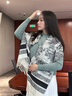 Siggi羊絨圍巾女秋冬優(yōu)雅高級雙面披肩圍脖保暖生日禮盒送媽媽新年禮物 曬單實(shí)拍圖