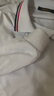 羅蒙兒童白色長(cháng)袖polo衫男女童T恤打底衫學(xué)生班服校園服飾白色條紋170 曬單實(shí)拍圖