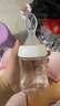 咪小兔（MEE RABBIT）咪小兔適配貝親奶瓶奶嘴勺子配件寬口徑新生嬰兒喂水喂奶可擠壓 硅膠勺+控流盤 S號(hào) 1只裝 曬單實(shí)拍圖