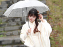 稚約新娘結(jié)婚伴娘敬酒服旗袍披肩斗篷外搭秋冬百搭復(fù)古毛絨外套米白女 米白色 均碼 曬單實(shí)拍圖