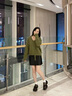 他她盧昱曉同款魔法偵探厚底樂(lè )福鞋女 棕色 （跟高6CM） 37 曬單實(shí)拍圖